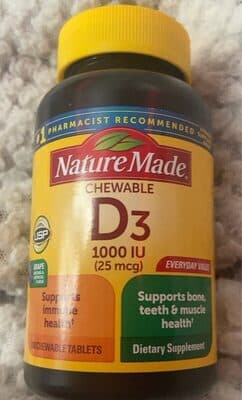 Chewable D3