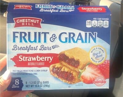Strawberry Fruit & Grain Breakfast Bars