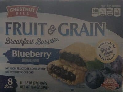 Blueberry Fruit & Grain Breakfast Bars