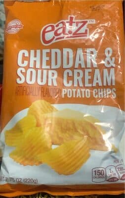 Cheddar and Sour Cream Potato Chips