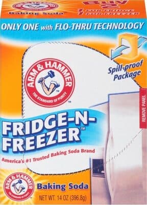 Fridge-n-freezer baking soda
