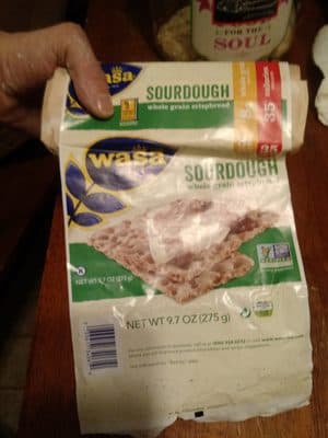 Whole Grain Crispbread, Sourdough