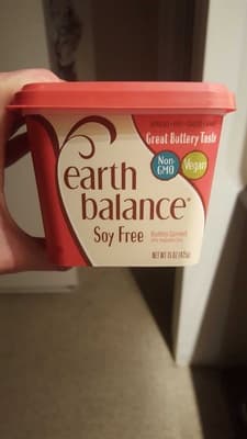 EARTH BALANCE, SOY FREE BUTTERY SPREAD