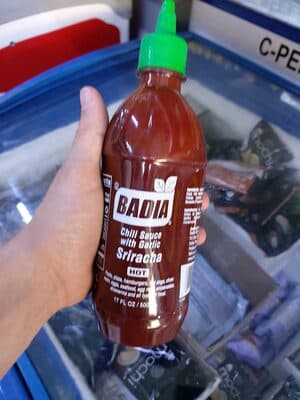 Hot Chili Sauce With Garlic Sriracha
