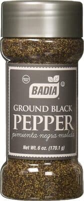 Ground Black Pepper