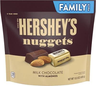 Milk Chocolate with Almonds Nuggets