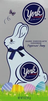 Dark Chocolate Covered Bunny, Peppermint