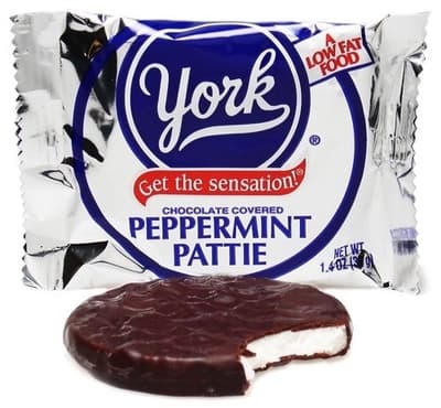 Dark Chocolate Covered Peppermint Patties