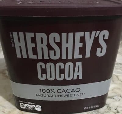 COCOA, 100% CACAO NATURAL UNSWEETENED