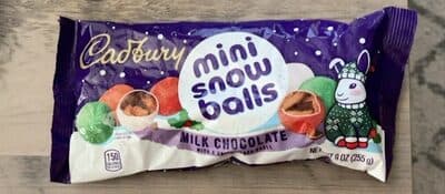 Cadbury Mini Milk Chocolate Snow Balls