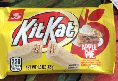 Kitkat apple pie