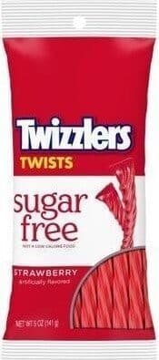 SUGAR FREE TWISTS, STRAWBERRY