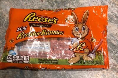 Milk Chocolate Covered Mini Reester Bunnies