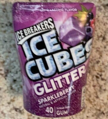 Ice Cube Glitter Sparkleberry
