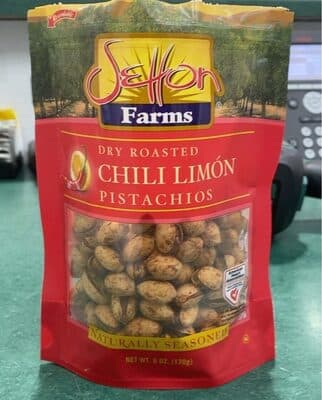 Jehon Farms dry roasted chili limon pistachios