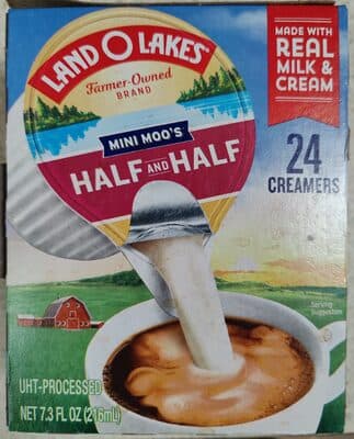 Half & Half Dairy Creamers
