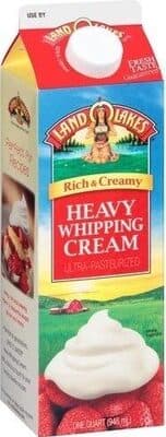 Rich and Creamy Heavy Whipping Cream