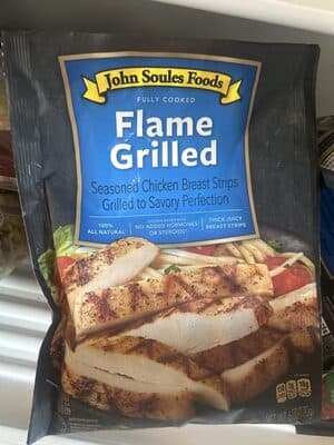 Grilled Chicken Breast Strips With Rib Meat