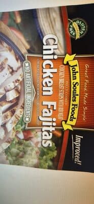 Chicken Fajitas Chicken Breast Strips With Rib Meat