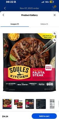 Beef Fajitas