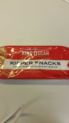 Kipper Snacks Lightly Smoked Herring Fillets