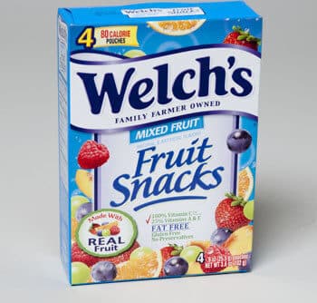 Mixed Fruit Snacks