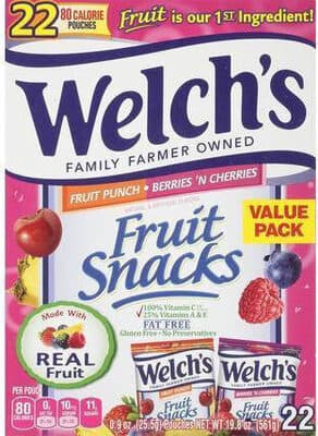 Fruit Snacks, Fruit Punch, Berries 'N Cherries
