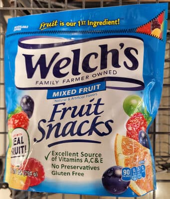 Mixed Fruit Snacks