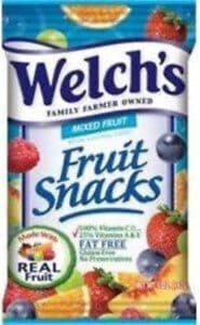Mixed Fruit Snacks