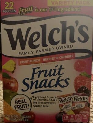 Fruit Snacks - Fruit Punch & Berries 'n Cherries