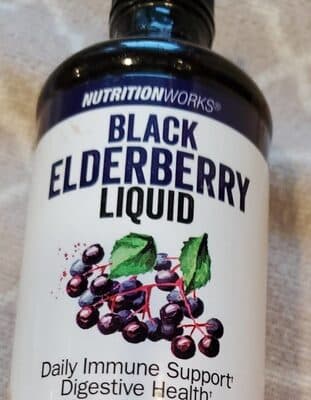 Black elderberry liquid