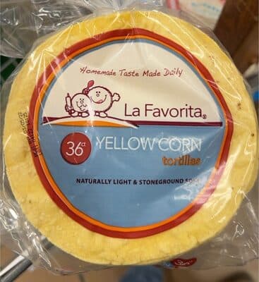 Yellow Corn Tortillas