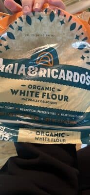 Organic White Flour Tortillas