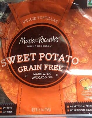 Sweet Potato Veggie Tortillas