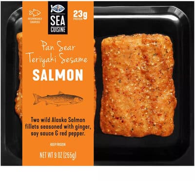 Pan Sear Teriyaki Sesame Salmon Fillets