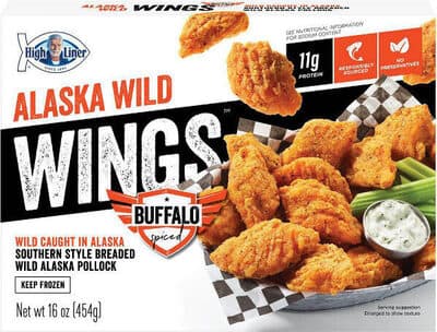 Buffalo Style Southern Style Breaded Wild Caught In Alaska Pollock Wings