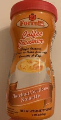Hazelnut Flavored Coffee Creamer