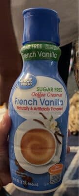 Sugar Free Coffee Creamer French Vanilla