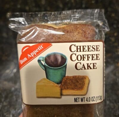 BON APPETIT, CHEESE COFFEE CAKE