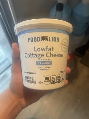 FOOD LION, LOWFAT COTTAGE CHEESE
