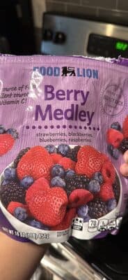 Picked Fresh Frozen Strawberries, Blackberries, Blueberries & Raspberries Berry Medley