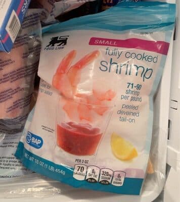 Fully Cooked Shrimp