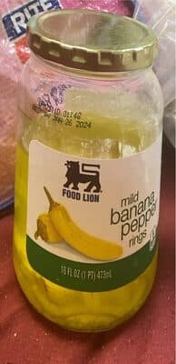 Banana Pepper Rings