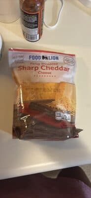Natural Fancy Shredded Sharp Cheddar Cheese