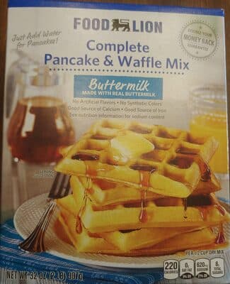 PANCAKE & WAFFLE MIX, BUTTERMILK