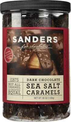 Dark Chocolate Sea Salt Caramels