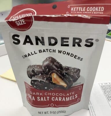 Dark Chocolate Sea Salt Caramels