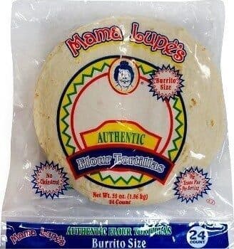 Authentic Flour Tortillas