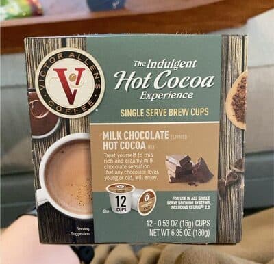 Milk Chocolate Flavored Hot Cocoa Mix Brew Cups