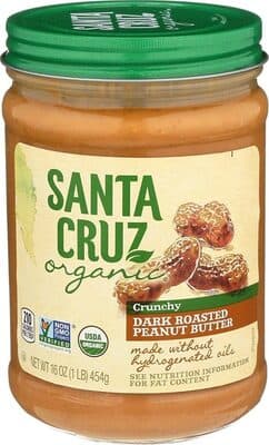 Crunchy Dark Roasted Peanut Butter
